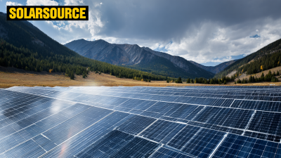 Top Strategies for Sourcing the Best Solar Panels: Maximizing Efficiency and ROI in Renewable Energy