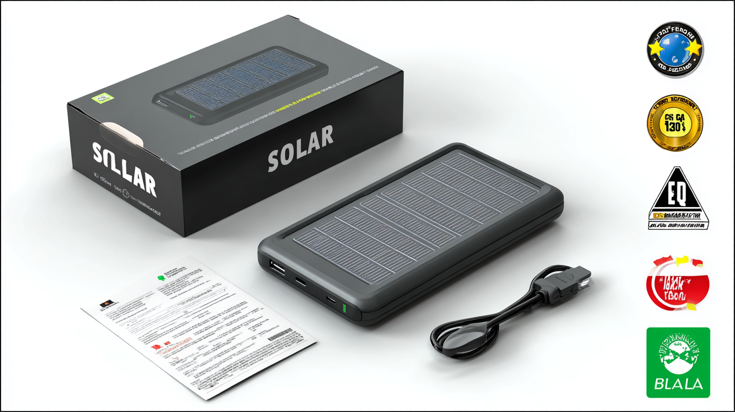 Understanding Import Export Certifications for Best Solar Powered Power Banks and How to Meet Compliance