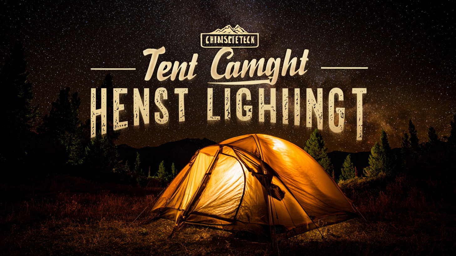 The Ultimate Checklist for Choosing the Best Tent Light for Your Camping Adventure