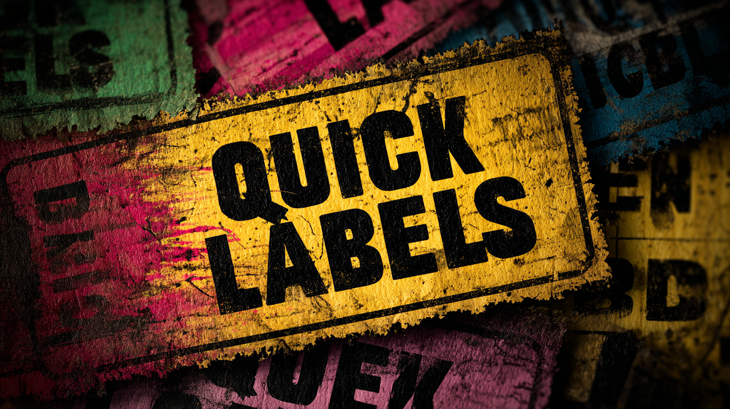 Unleashing Global Trust Through Premier Quick Labels Made in China