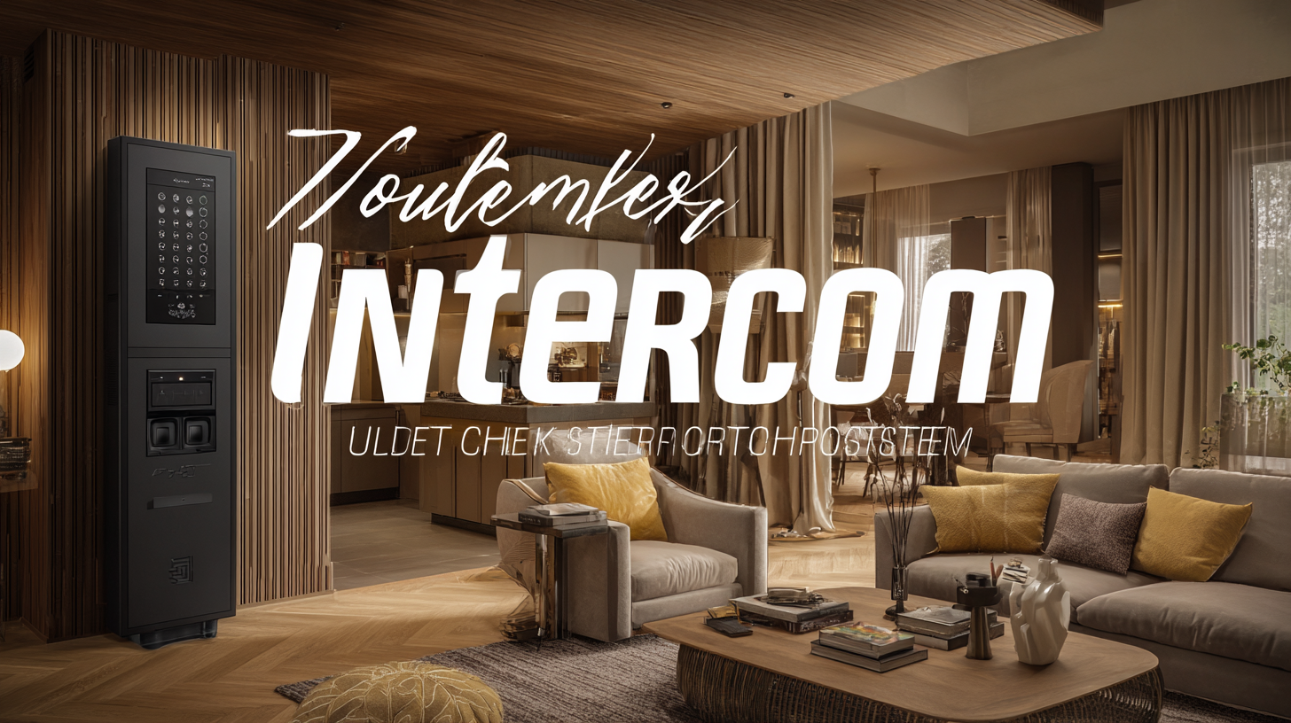 Ultimate Checklist for Choosing the Best Video Intercom System for Your Home