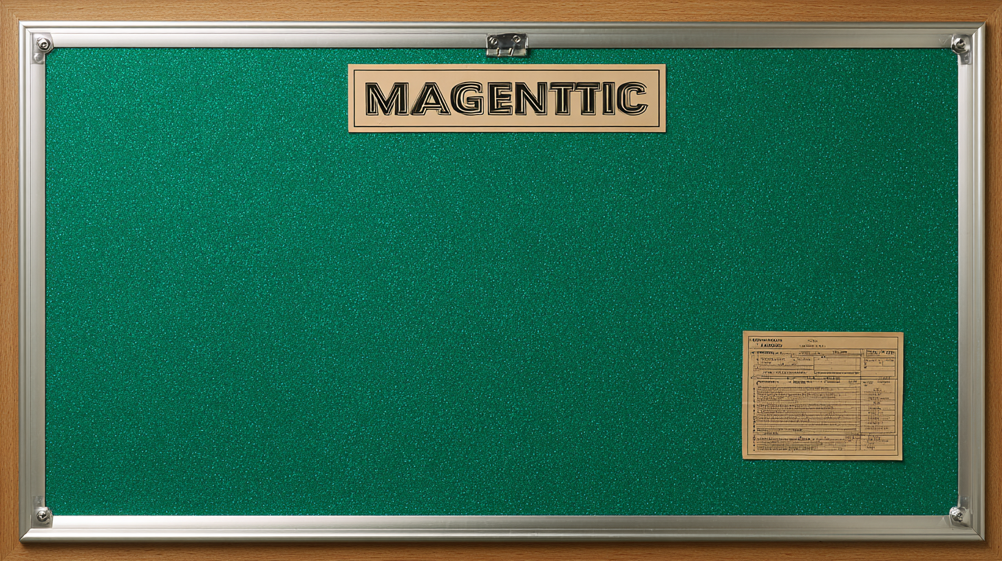 Discover Quality: China's Premier Factory Delivers the Best Magnetic Bulletin Boards to the World
