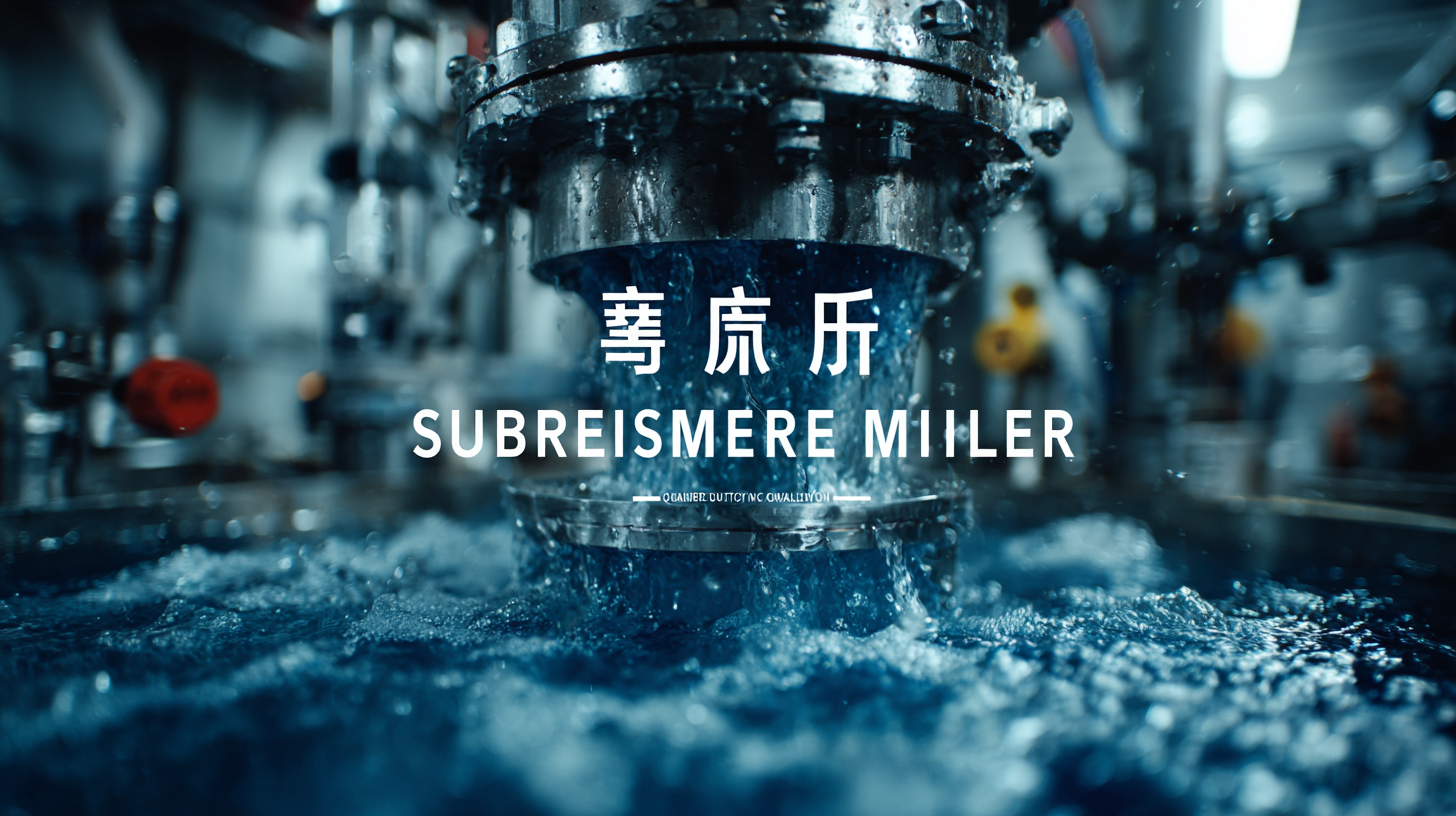 Unmatched Quality in Chinese Manufacturing of Submersible Mixers for Global Markets