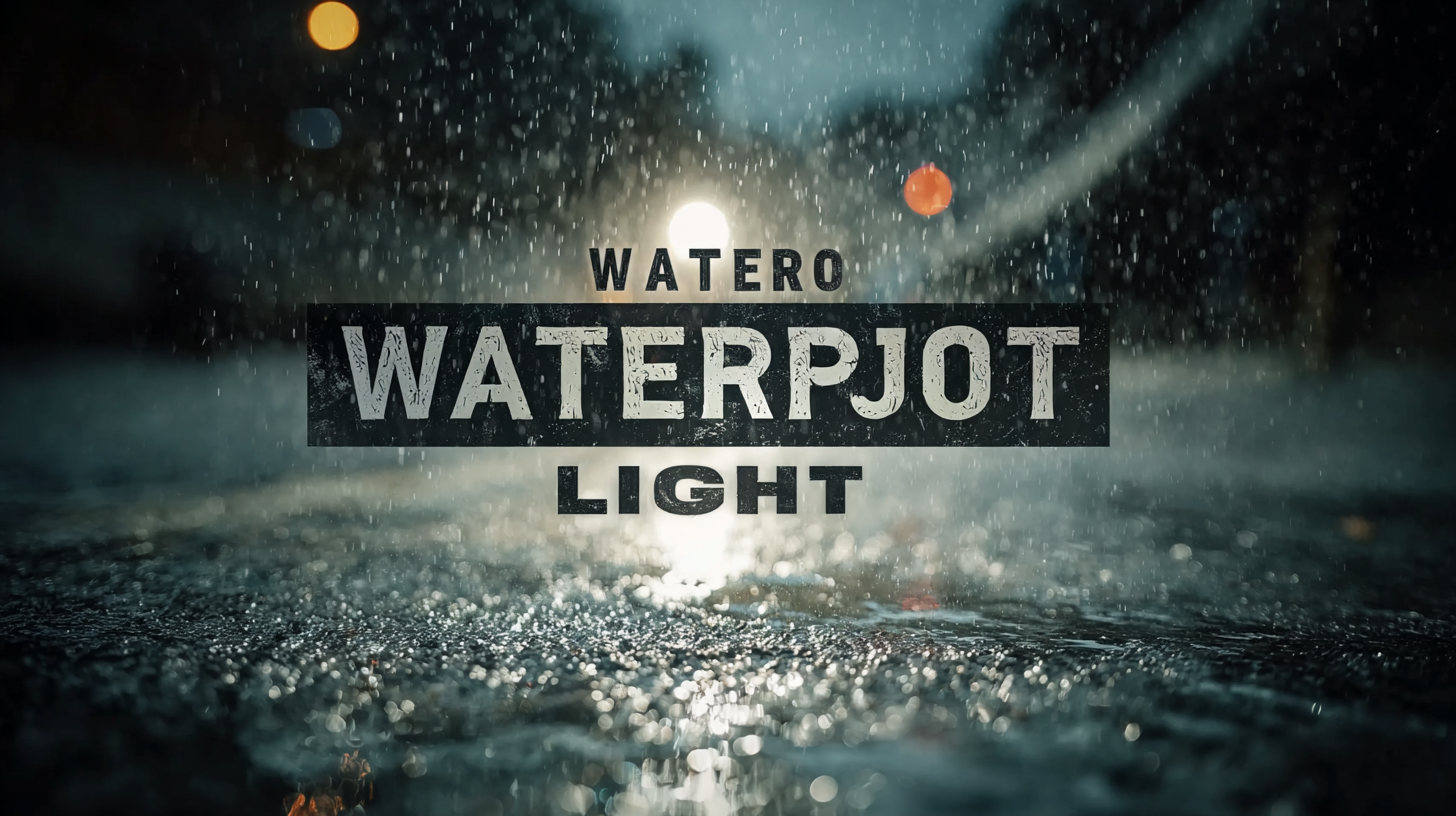 How to Choose the Best Waterproof Light for Your Outdoor Adventures