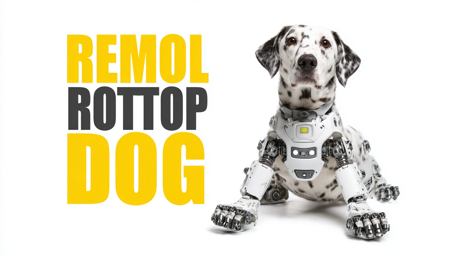 How Best Remote Control Robot Dogs are Transforming Therapeutic Practices in Elderly Care