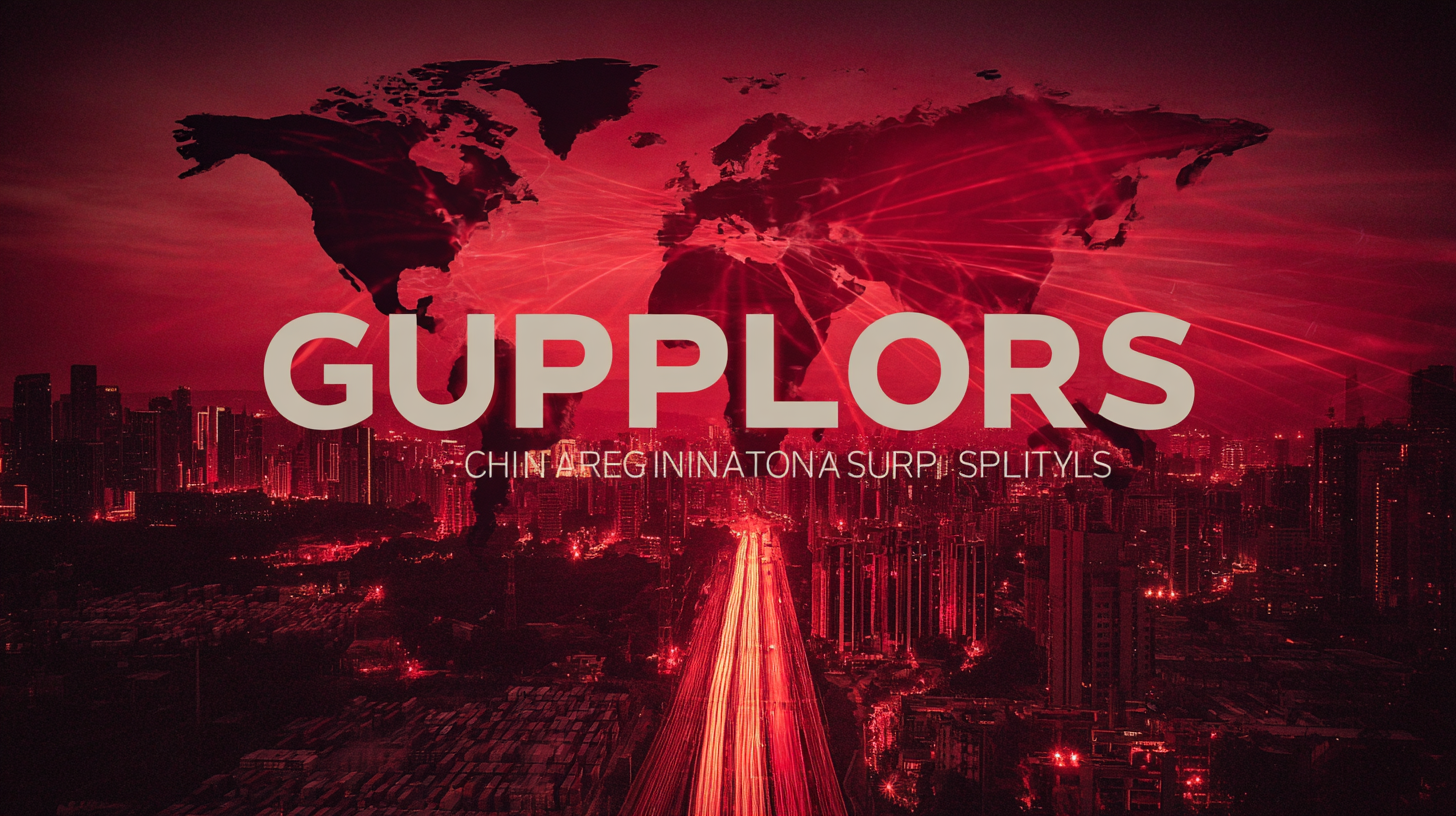 Empowering Global Markets with Leading Chinese Manufacturers as Best Suppliers
