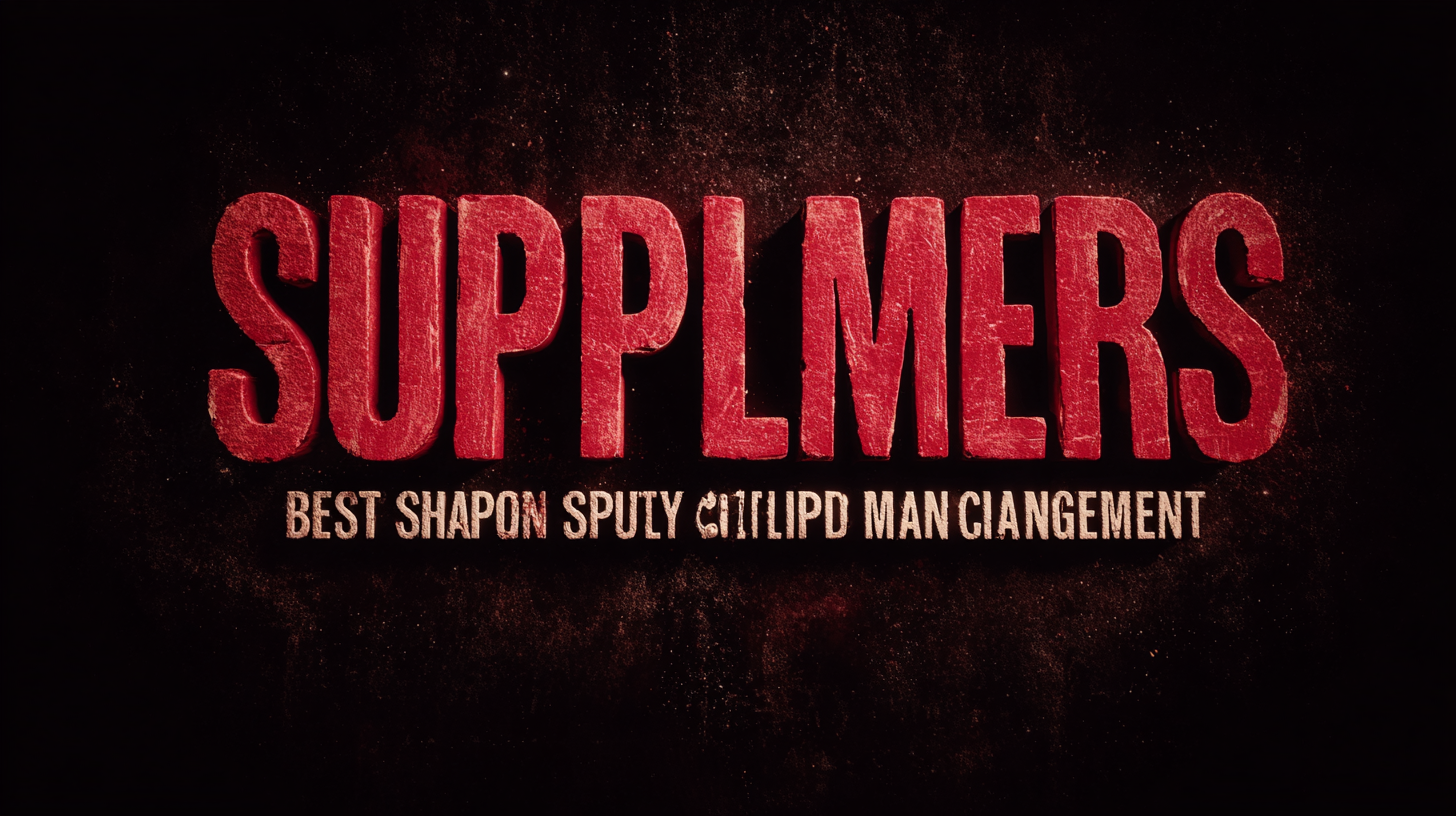 Understanding the Importance of Best Suppliers in Supply Chain Management