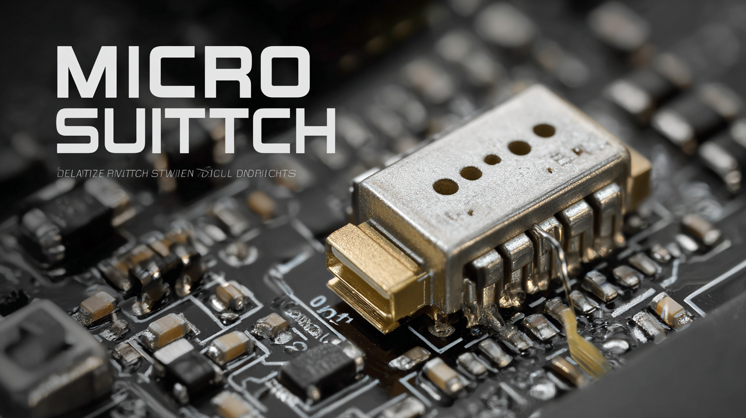 Ultimate Guide to Selecting the Best Micro Switch Button for Global Manufacturing Success