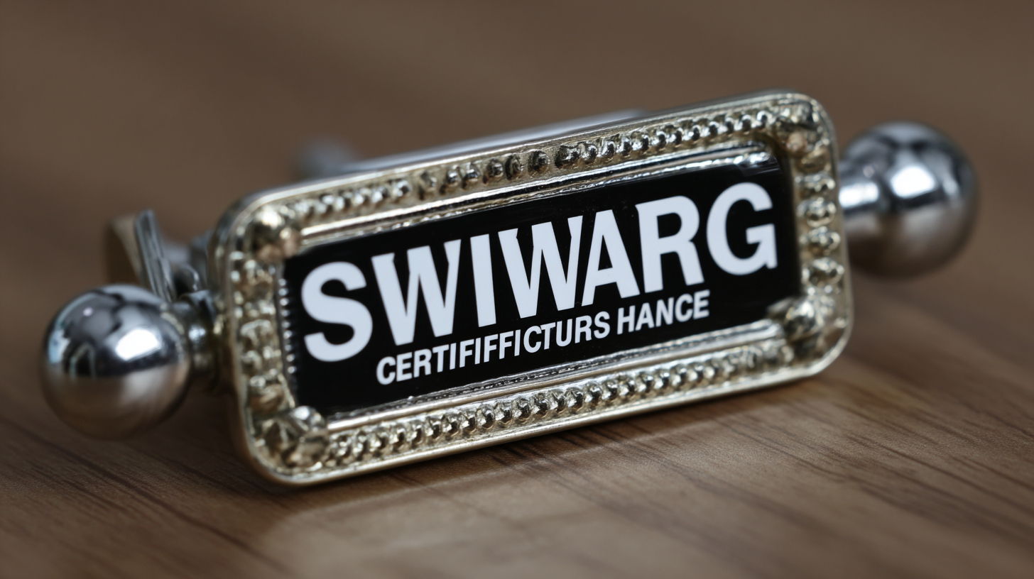 Navigating Import-Export Certifications for Best Swing Hardware: A Comprehensive Tutorial