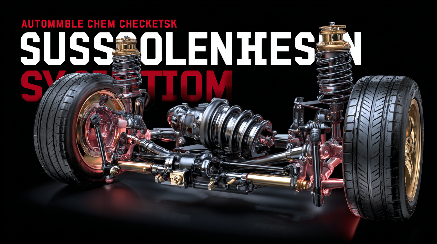 Essential Checklist for Selecting the Best Automobile Suspension System for Your Fleet