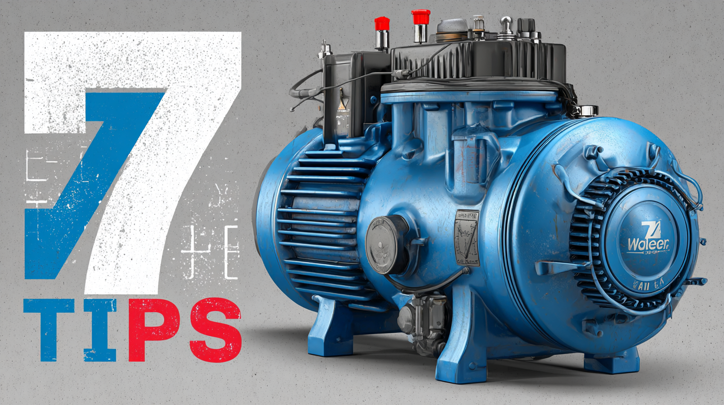 7 Expert Tips for Choosing the Best Water Vacuum Pump for Your Needs