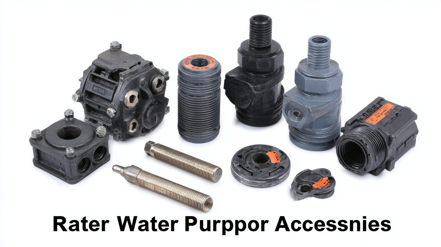 Reliable Quality Water Pump Accessories from Trusted Chinese Manufacturers