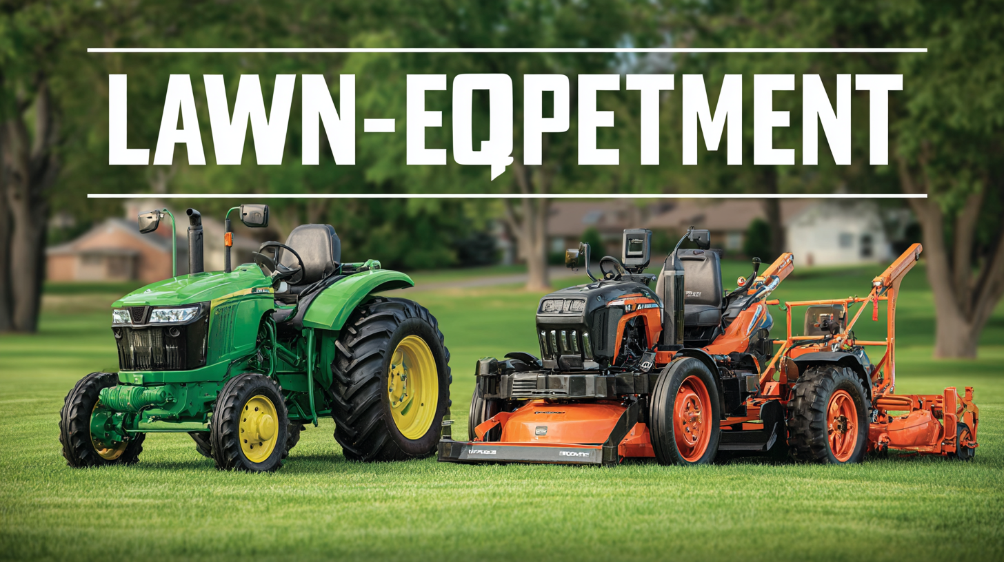 Ultimate Comparison of the Best Lawn Equipment Options for Global Buyers