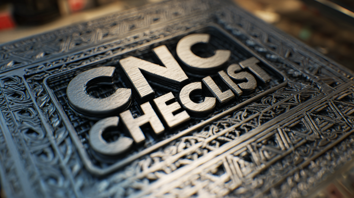 Ultimate Checklist for Selecting the Best CNC Engraver for Your Business Needs