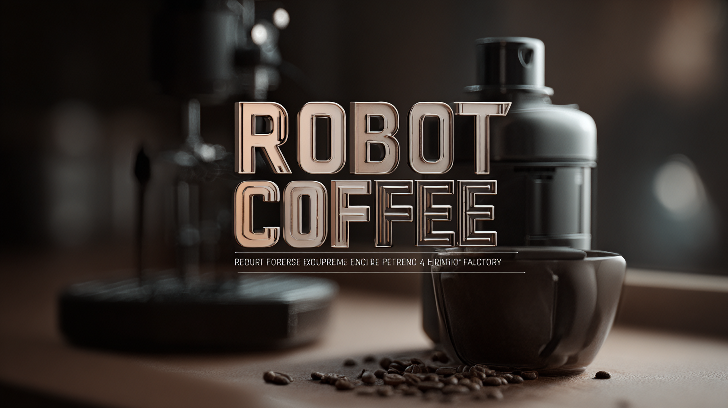 Elevate Your Coffee Experience with the Best Robot Coffee from China's Premier Factory