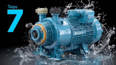 7 Expert Tips for Choosing the Best Water Vacuum Pump for Your Needs