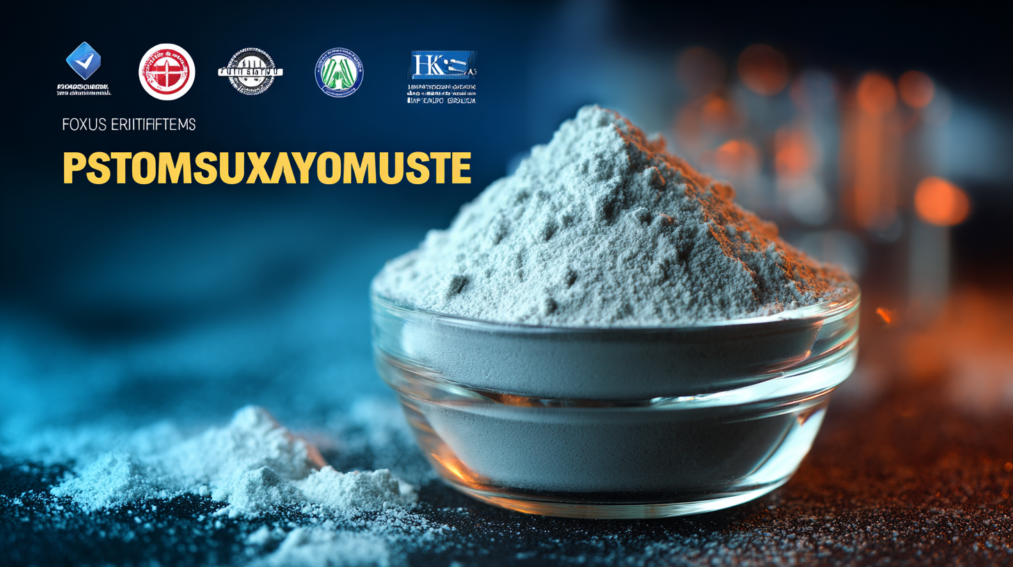 Top 5 Export Certifications for Best Potassium Peroxymonosulfate in 2023: A Comprehensive Guide