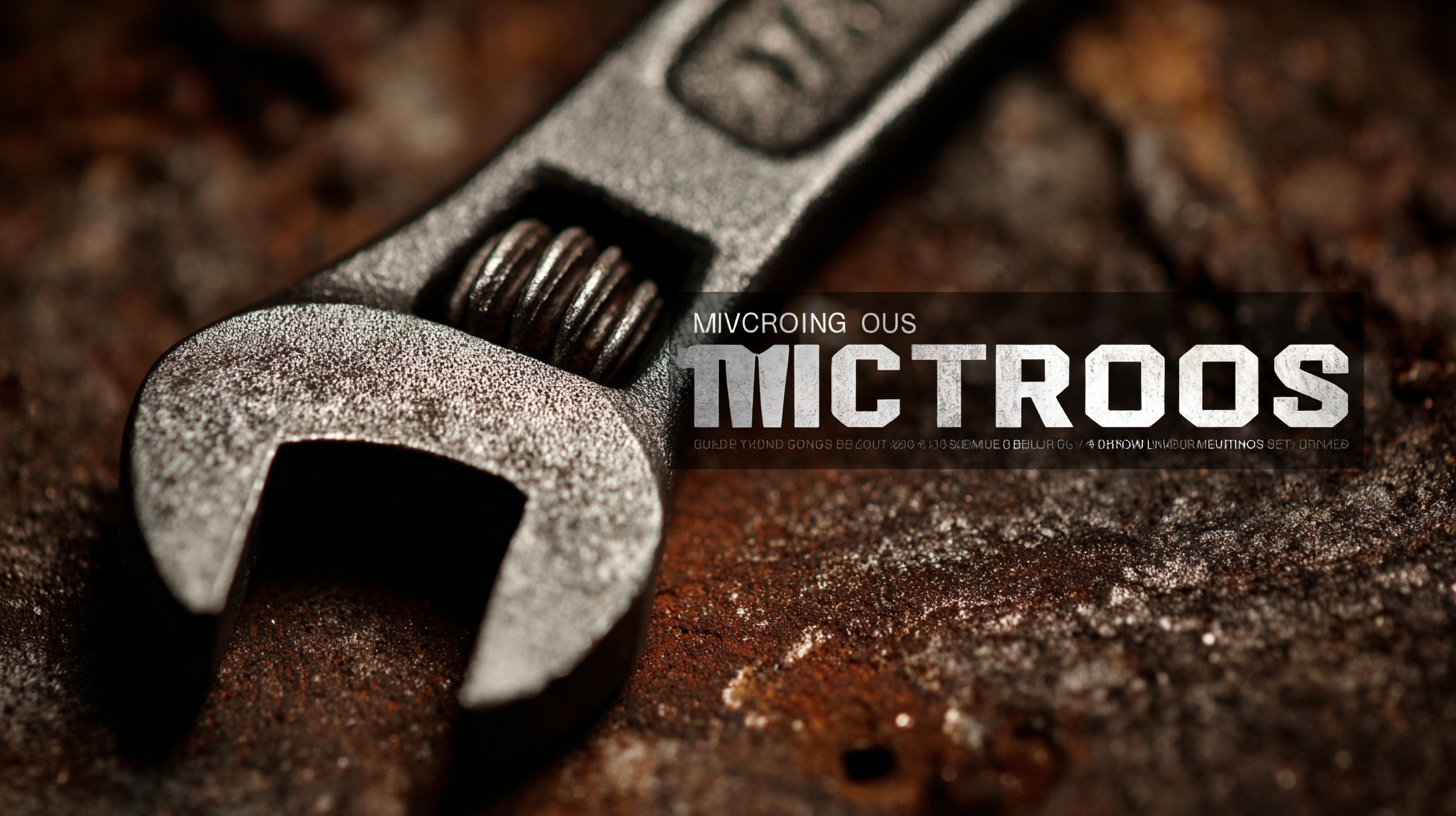 Navigating the Challenges of Sourcing the Best Micro Tools: Solutions for Global Buyers