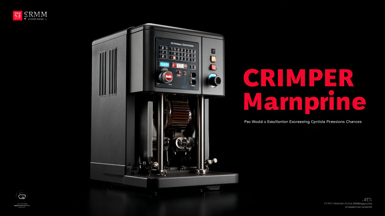 Redefining Excellence: The World's Leading Exporter of Best Professional Crimper Machines from China
