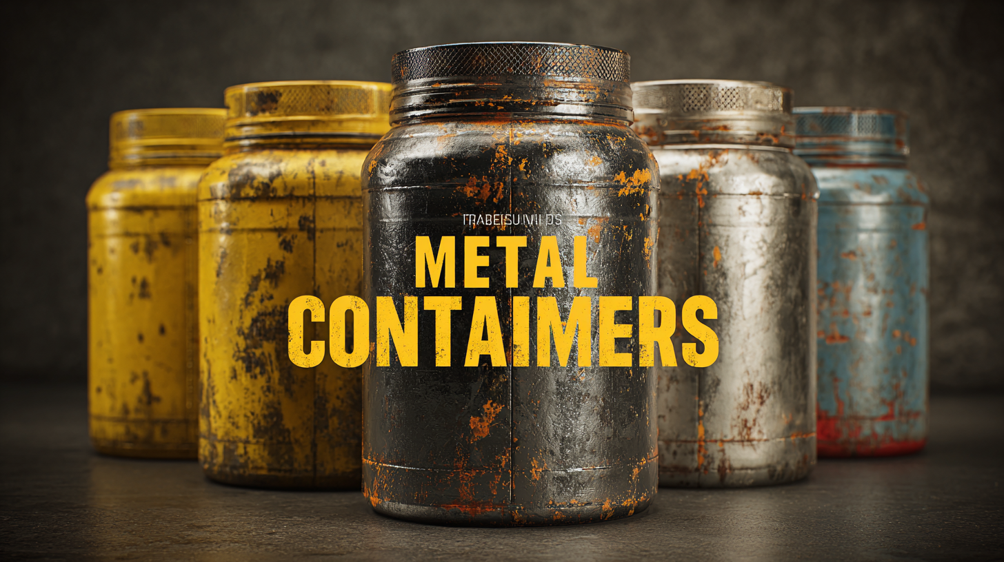 Ultimate Guide to Choosing the Best Metal Containers for Your Needs