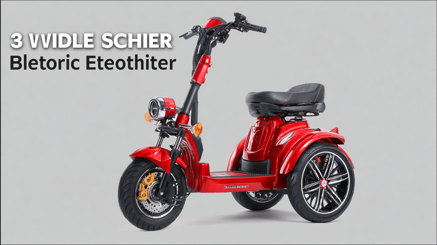 The Ultimate Guide to Choosing the Best 3 Wheel Electric Scooter for Global Buyers