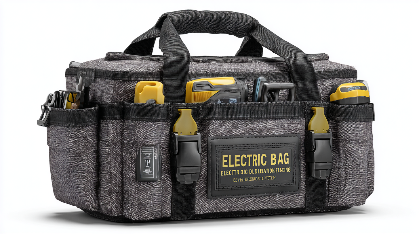 Quality Driven Electrician Tool Bags Crafted in China for Global Markets