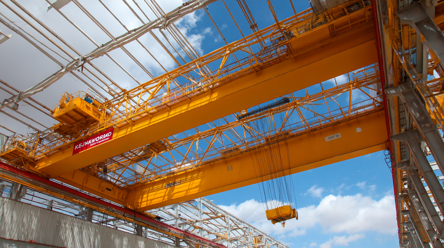 Unmatched Quality of Best Over Head Bridge Crane from China Leading Global Sales in the Industry