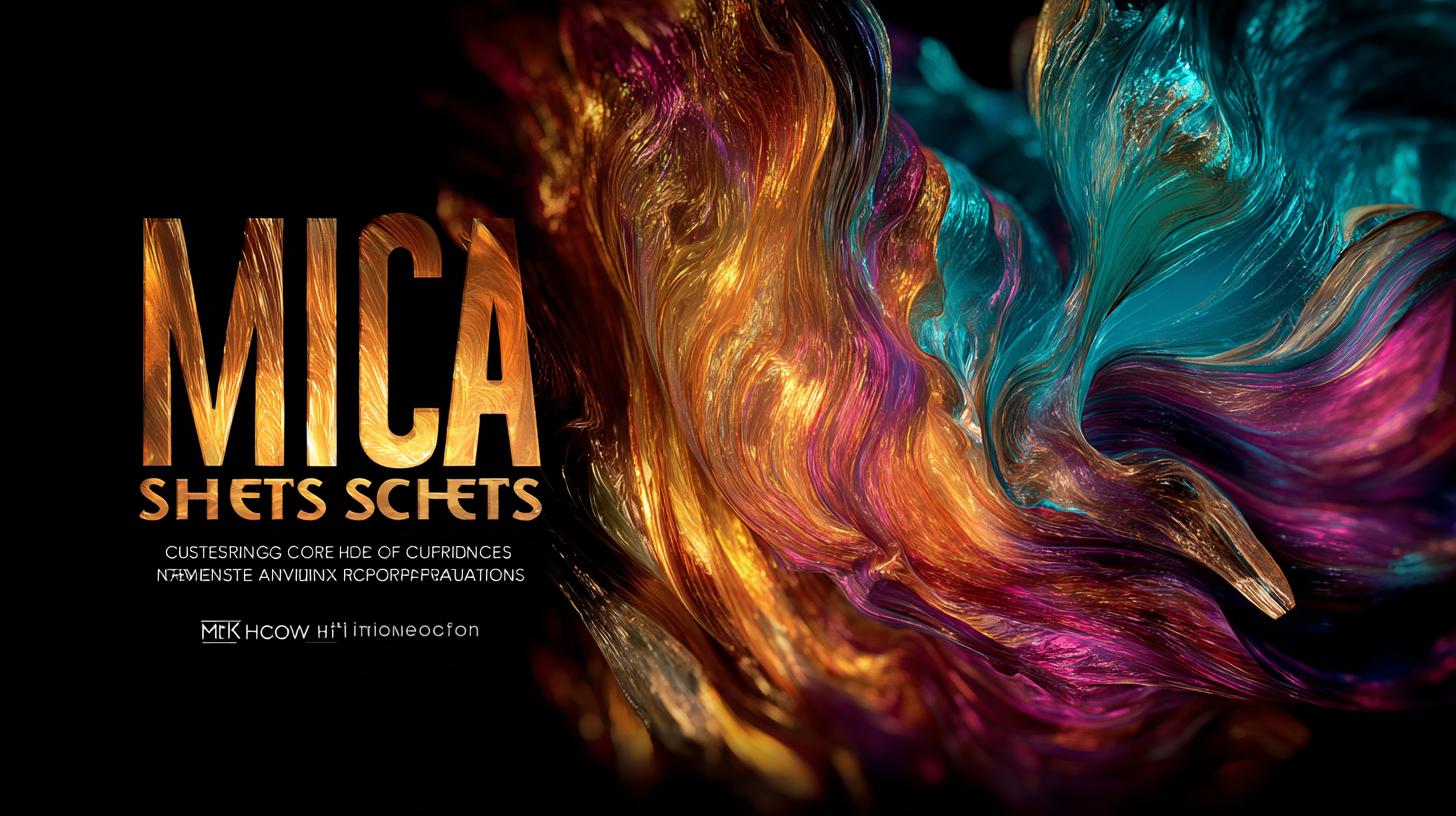 Mastering Mica Sheets A Comprehensive Guide to Effective Applications and Innovations