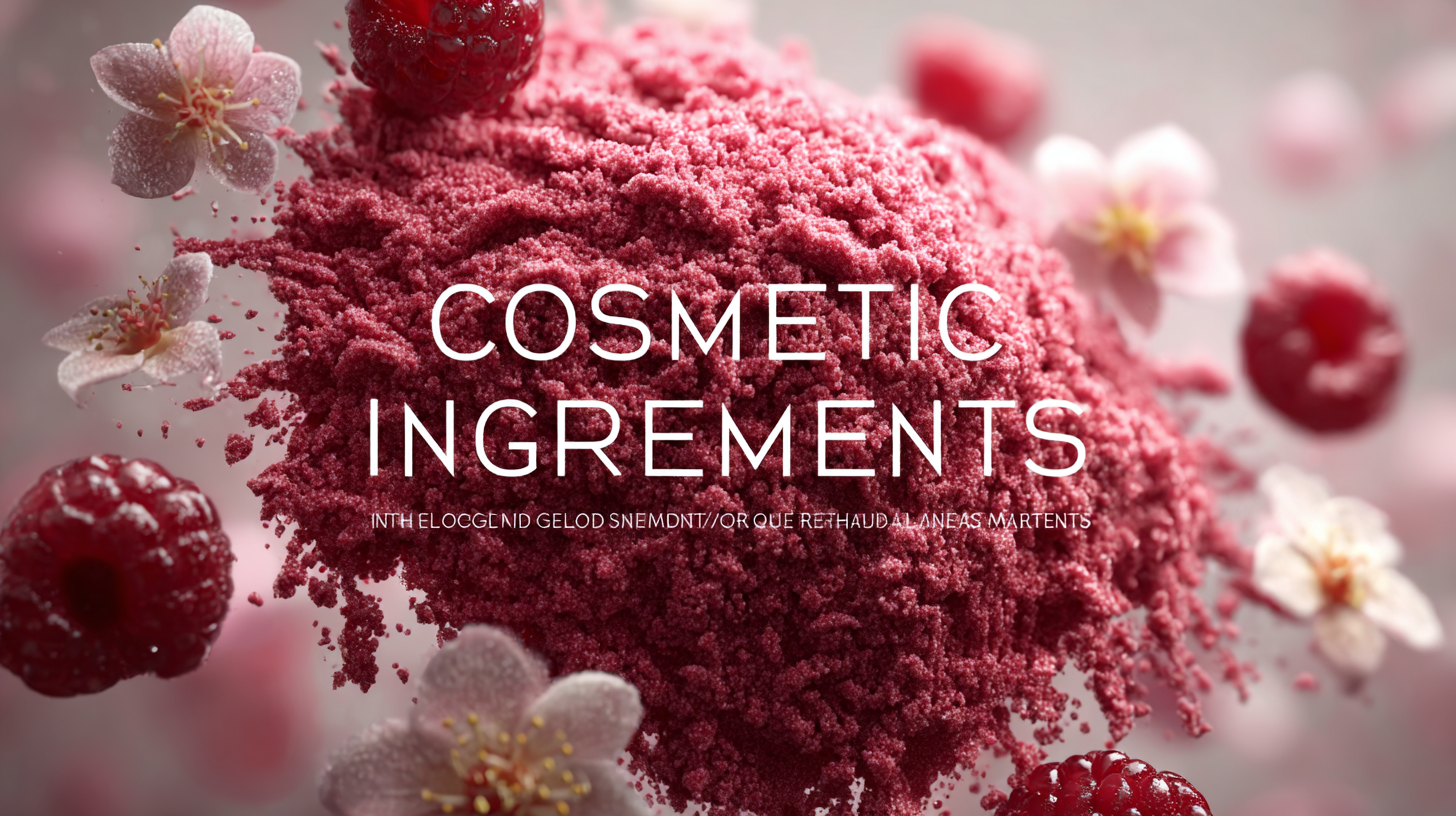 How to Source the Best Cosmetic Ingredients for Global Markets and Boost Your Product Quality