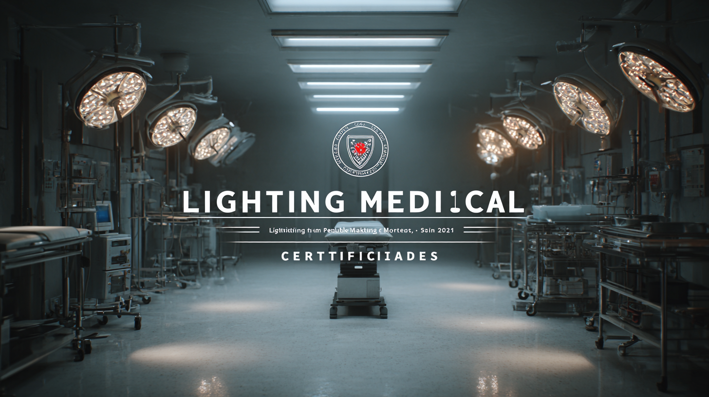 Unlocking Global Markets with 2023 Best Lighting Medical Certificates and Standards