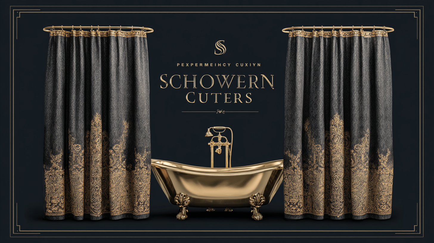 Experience Luxury: Premium Shower Curtain Sets Handcrafted by Top Chinese Manufacturers