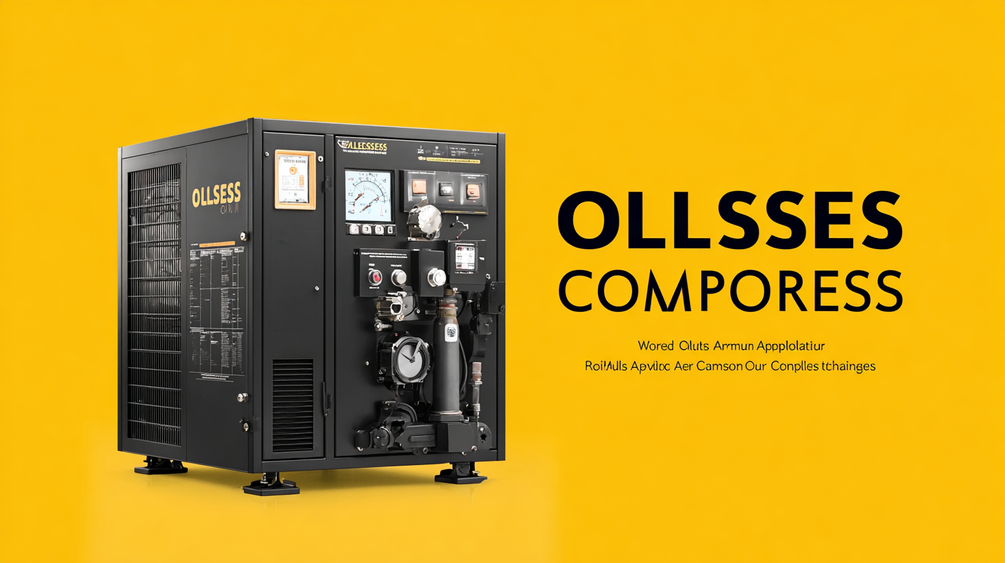 Real World Applications of Best Oilless Air Compressors Addressing Common Challenges