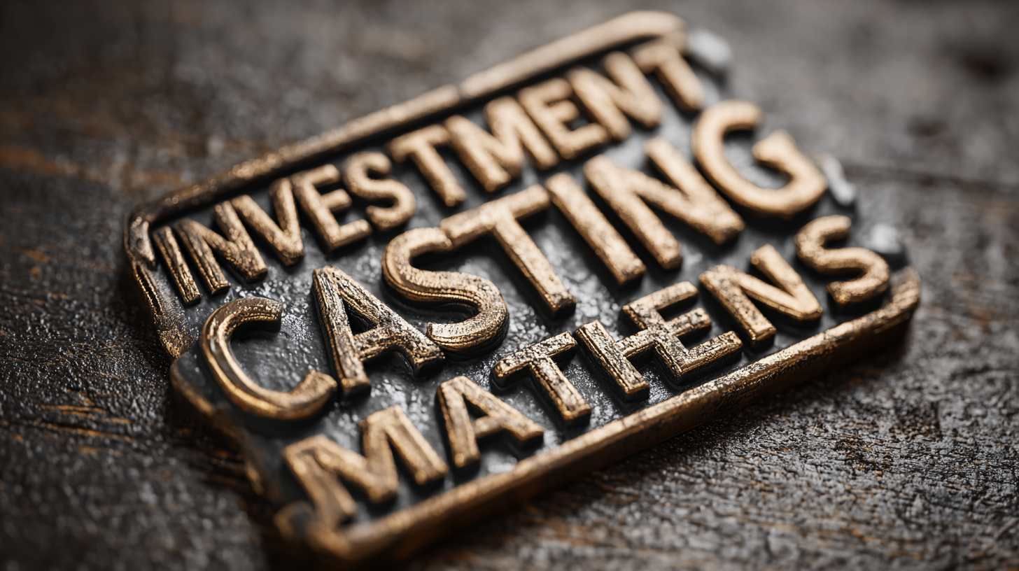 Future Trends in Best Investment Casting Metals Market for 2025 Analysis