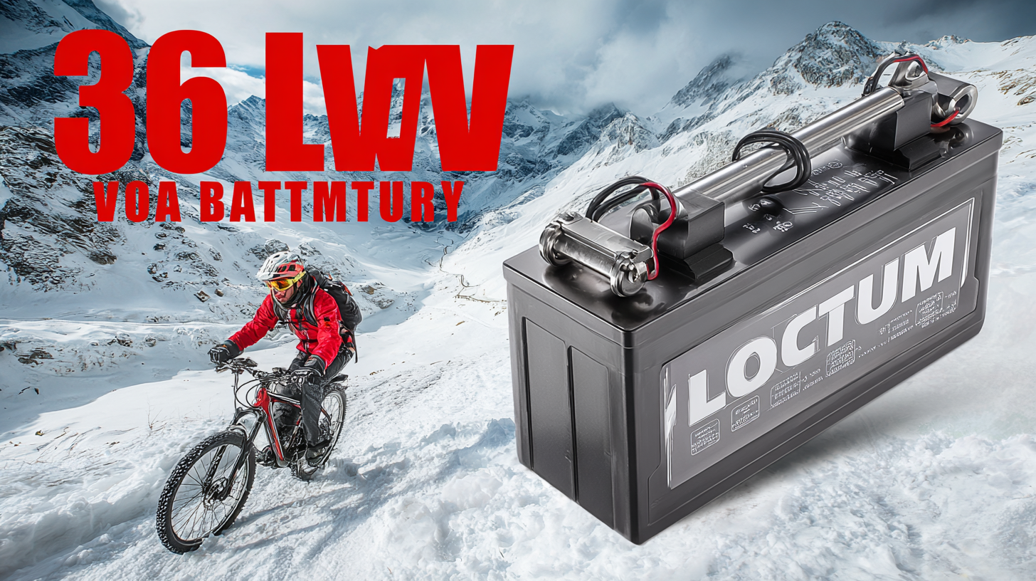 How to Choose the Best 36 Volt Lithium Battery for Your Electric Bike Adventure