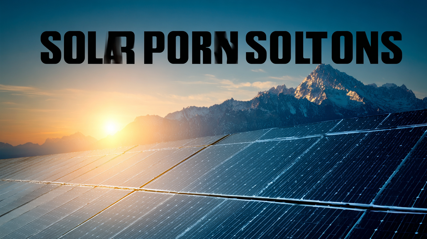 Choosing the Right Manufacturer: How to Identify the Best Solar Panel Solutions in the Market