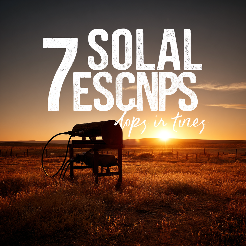 7 Essential Tips to Choose the Best Solar Pumps for Your Needs