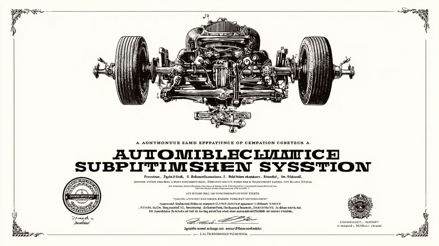 How to Navigate Import and Export Certifications for the Best Automobile Suspension System