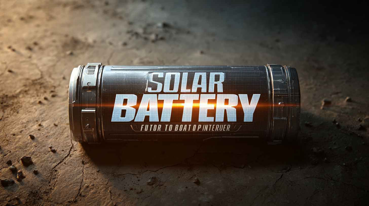 Future of Solar Battery Market by 2025 and How to Choose the Best Option for Your Needs