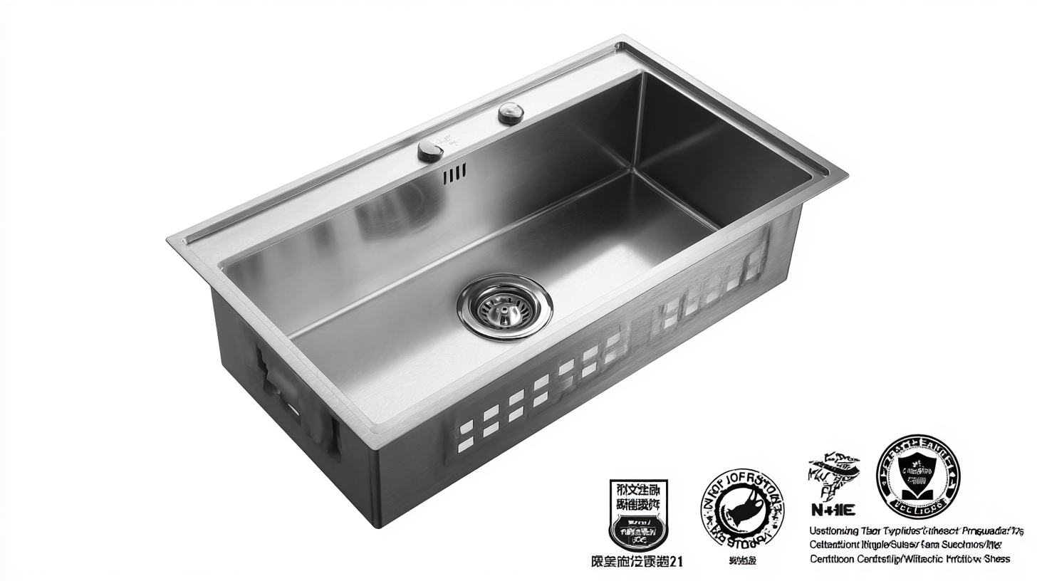 Unlocking Global Trade with 2023 Industry Certification for Top Customization Stainless Steel Sinks