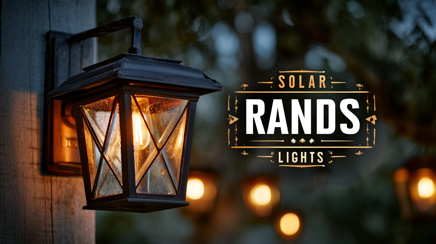 Top-Ranked Global Manufacturer Reveals the Best Solar Lights for Outdoor Use: A Comprehensive Review