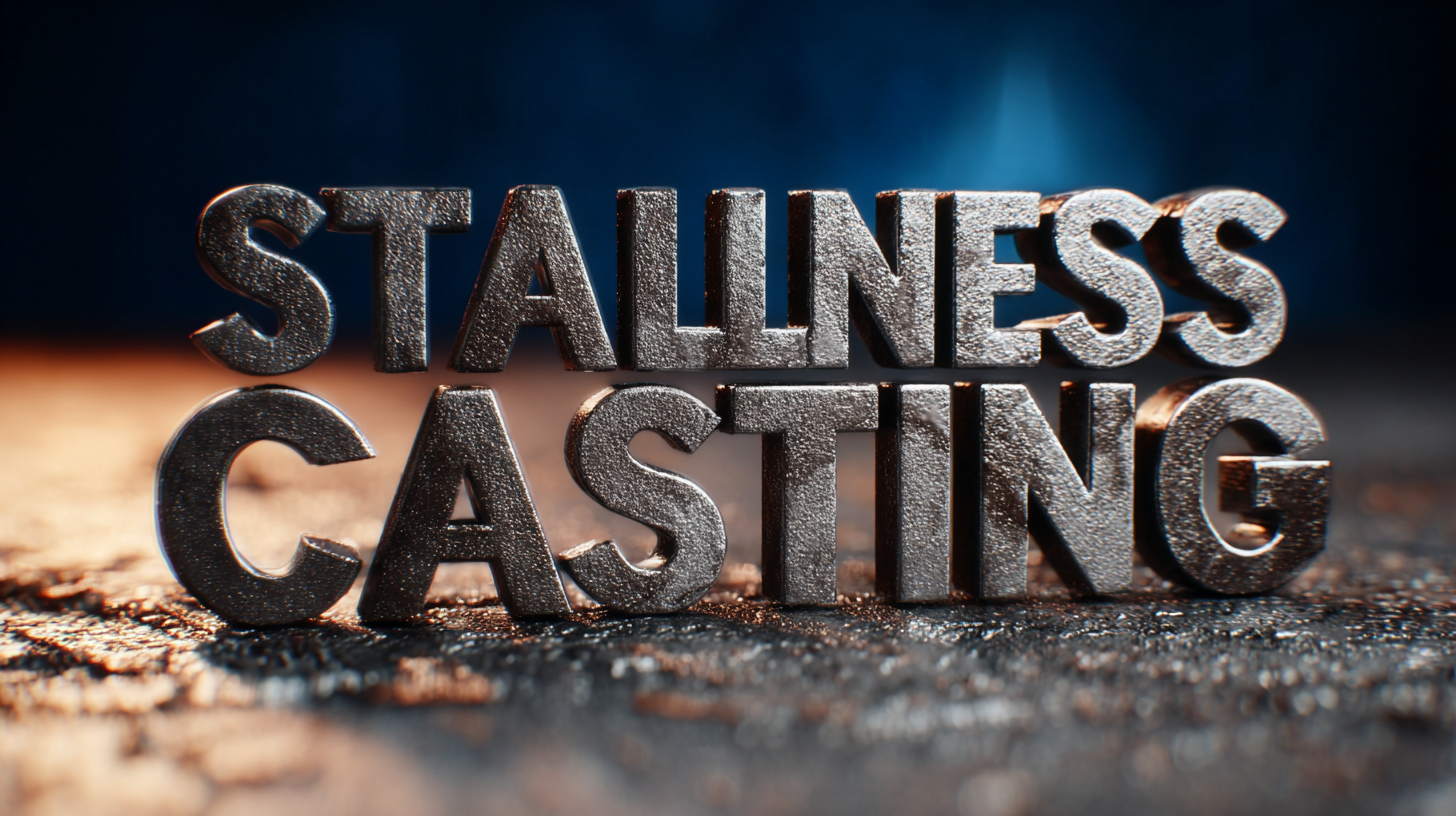 What Makes Best Stainless Steel Casting the Ultimate Choice for Global Buyers