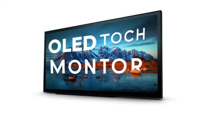 Unmatched Quality of Best Oled Touch Monitors from Trusted Chinese Manufacturing