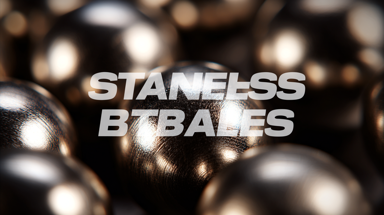Top Strategies for Sourcing the Best Stainless Steel Balls in the Industry