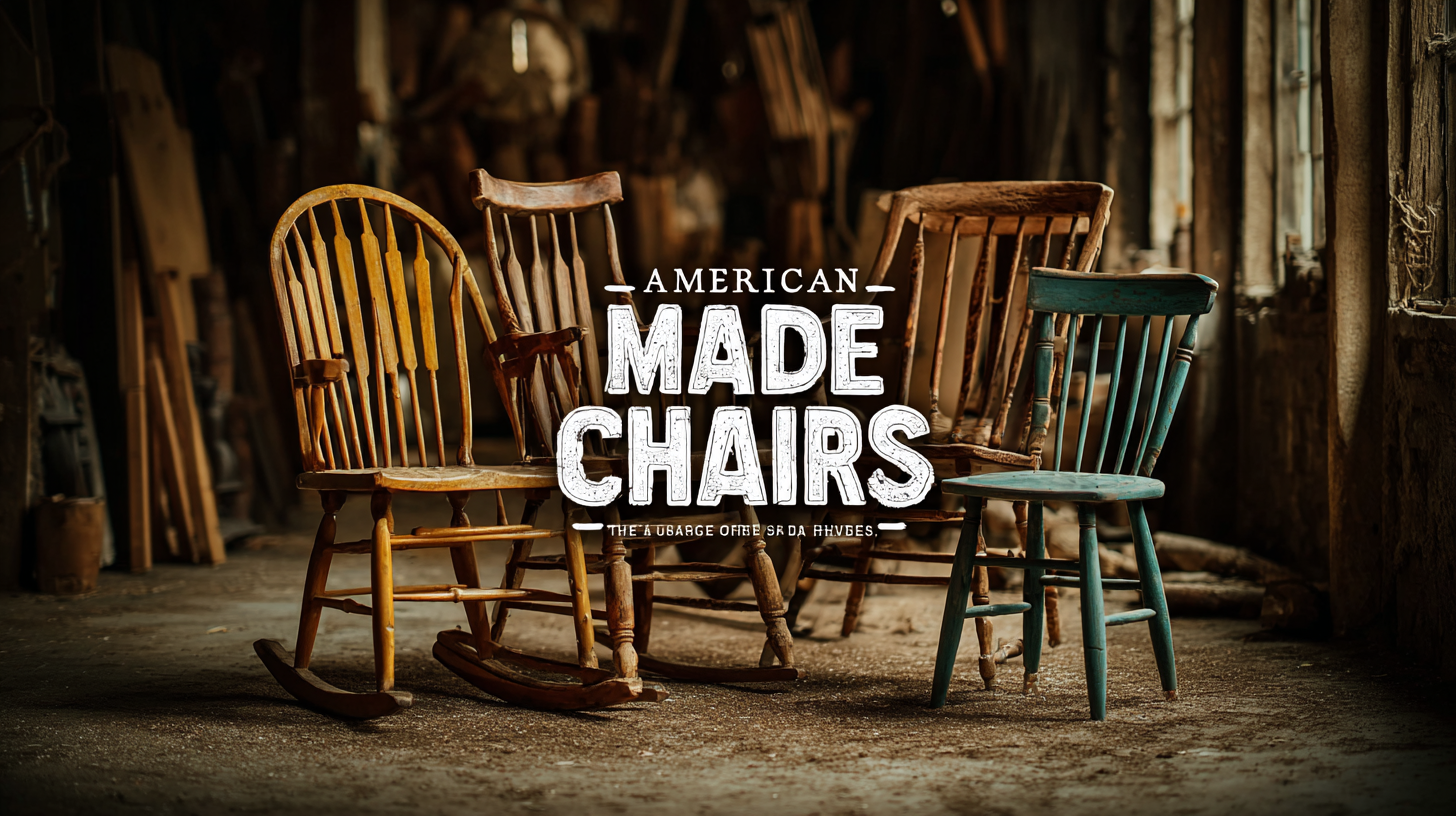 The Ultimate Guide to Sourcing the Best American Made Chairs for Your Business Needs