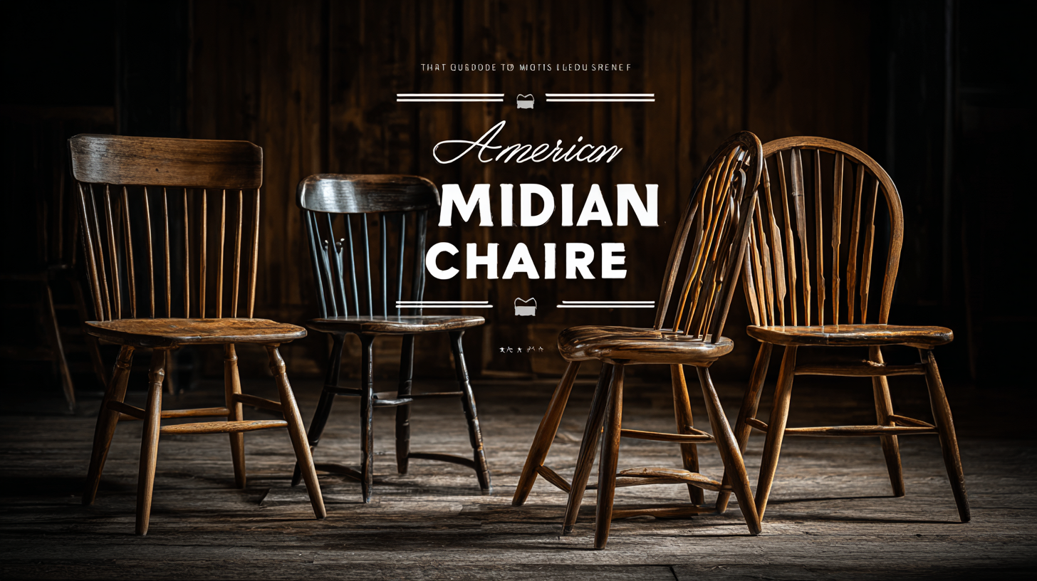 The Ultimate Guide to Sourcing the Best American Made Chairs for Your Business Needs