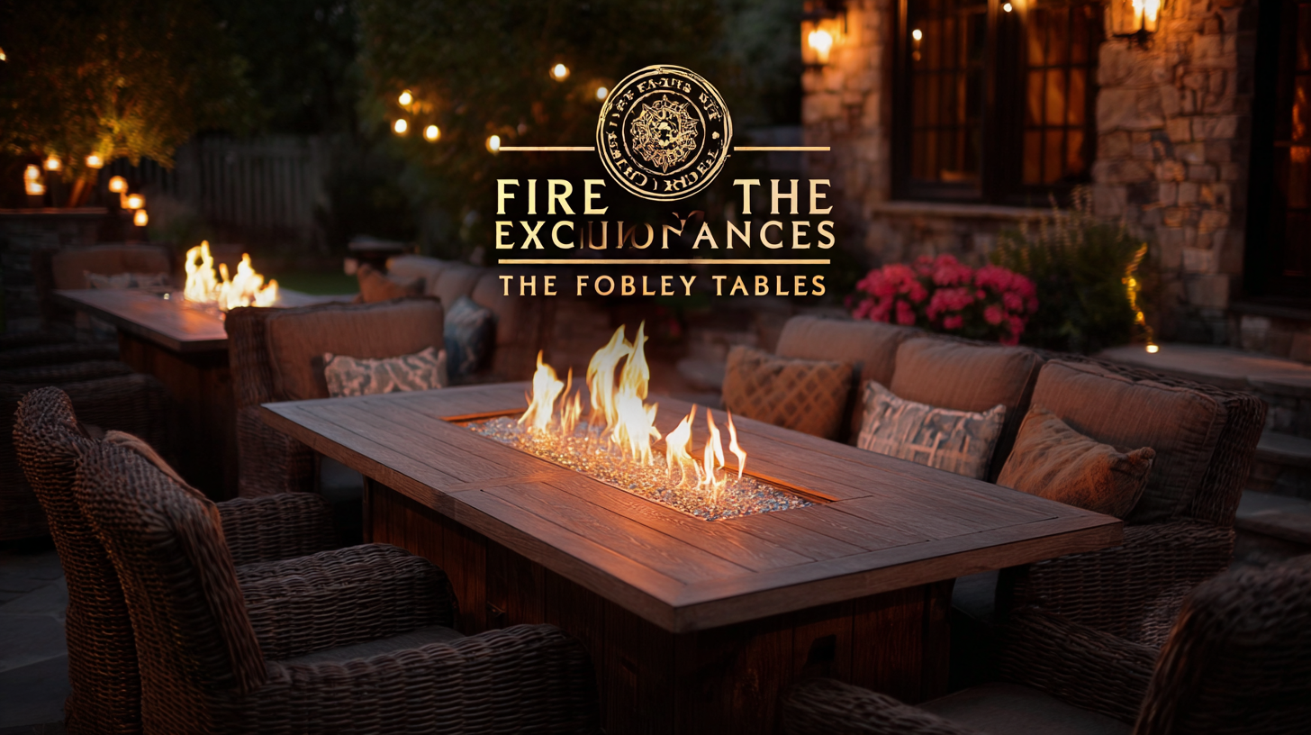 Ensuring Excellence: The Industry Standards Behind the Best Fire Tables for Outdoor Enjoyment