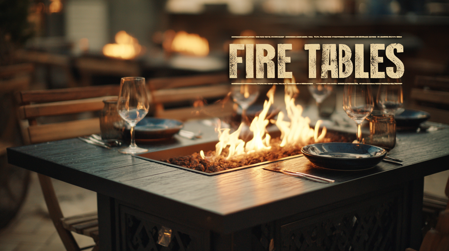 Ensuring Excellence: The Industry Standards Behind the Best Fire Tables for Outdoor Enjoyment