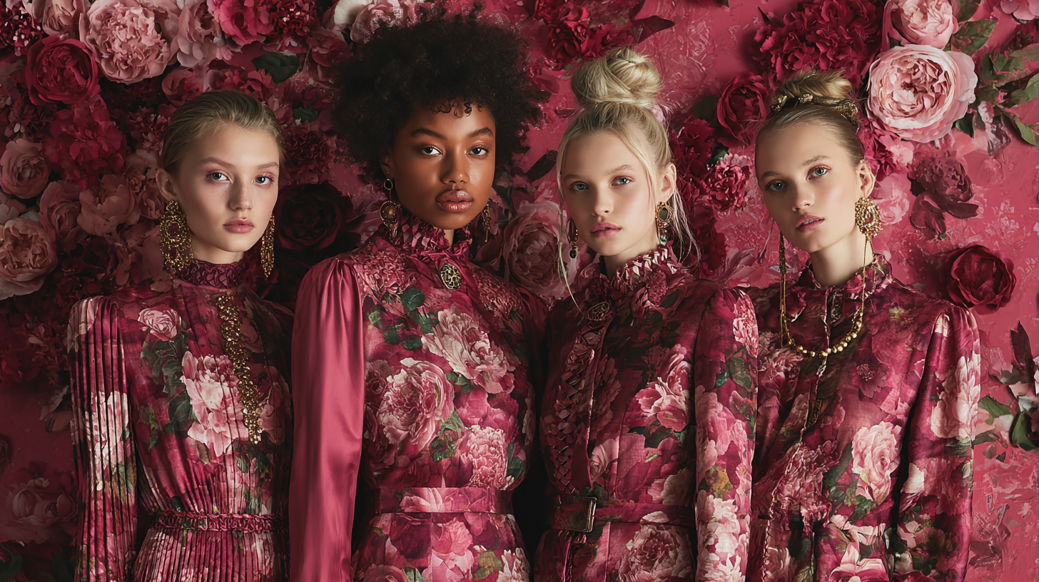 The Future of Sustainable Fashion: Embracing Best Dark Pink Floral Dresses in Global Markets