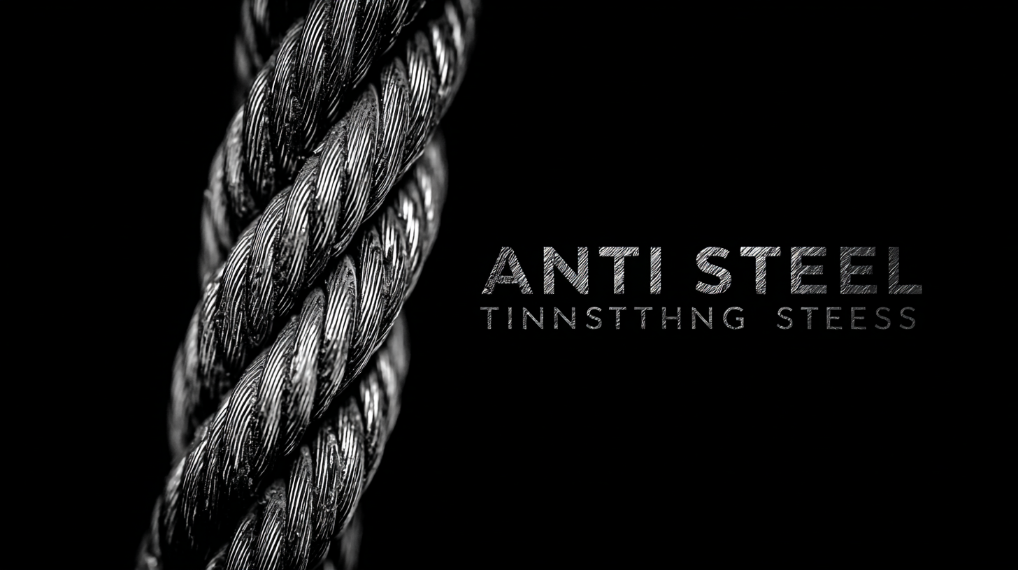 Emerging Trends for 2025 in Best Anti Twisting Steel Rope and Effective Solutions