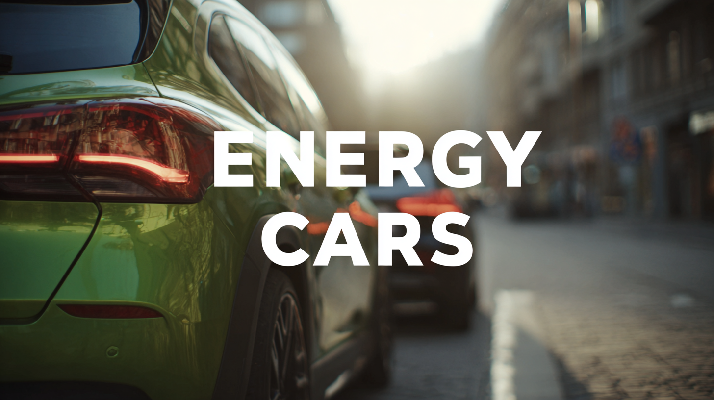 2025 Market Insights: How to Choose the Best Energy Cars for a Sustainable Future